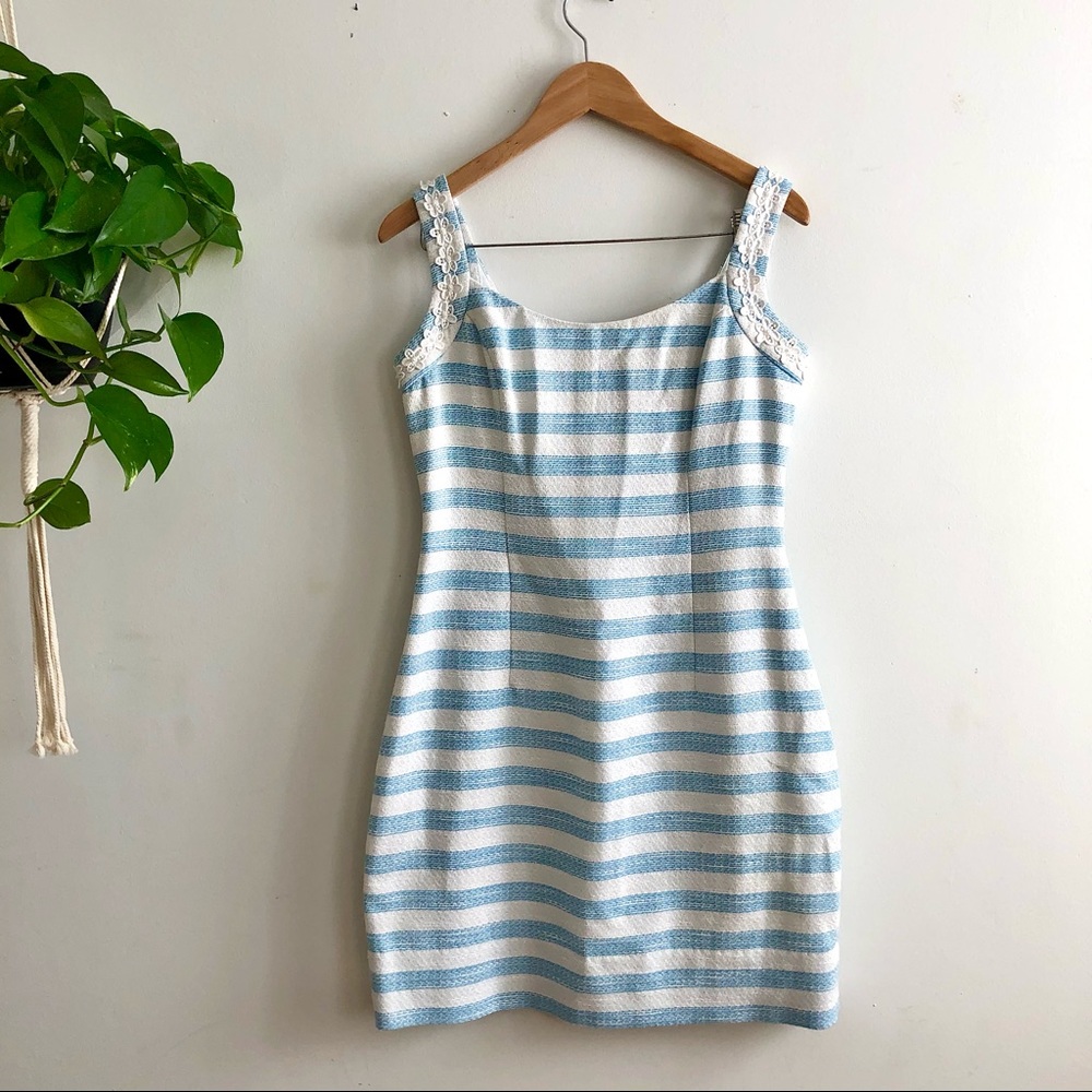 Lily Pulitzer Nienie Striped Sheath Dress Size 8